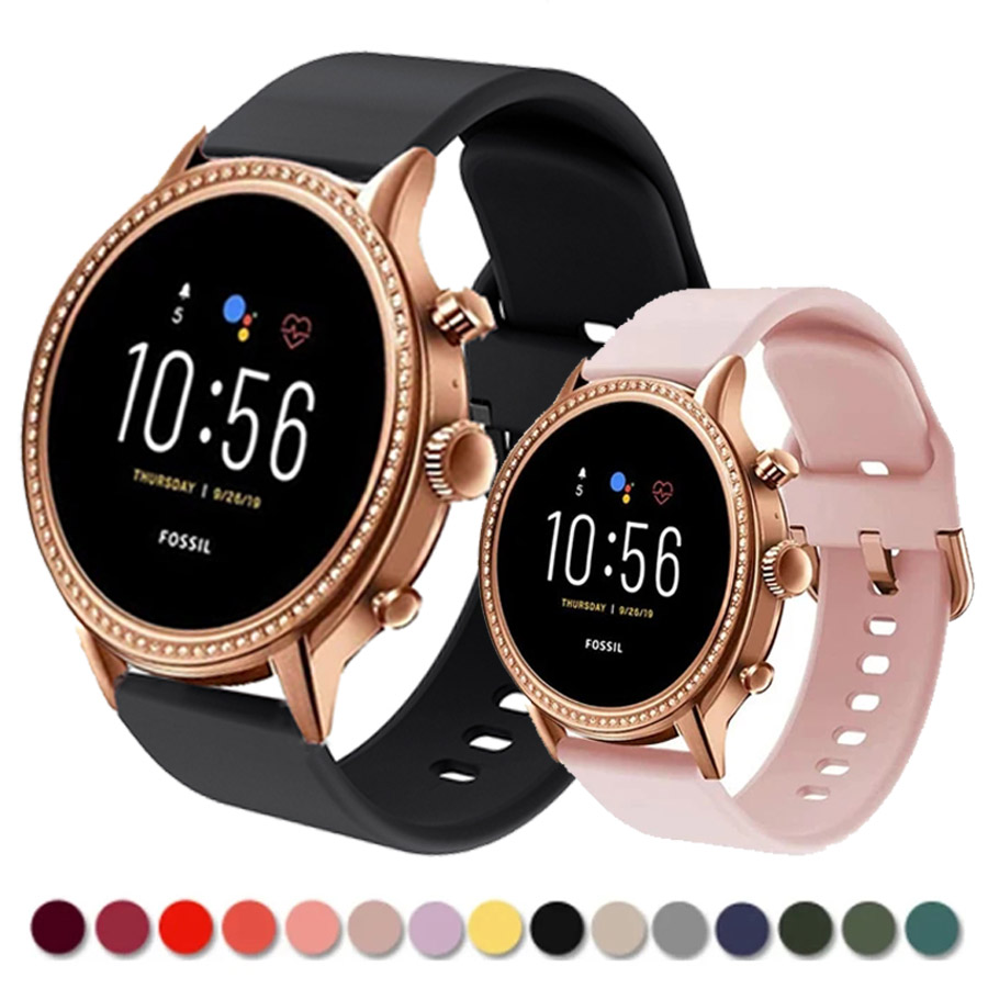 Fossil Smartwatch Accessories - Silicone Strap For Fossil Women's Gen