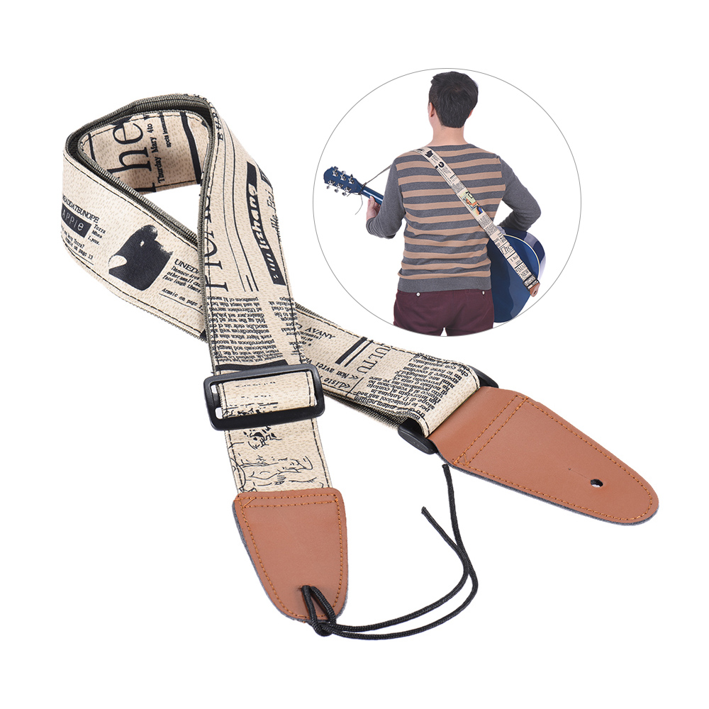 Comfortable Adjustable Guitar  - Leather Classic Strap review and price