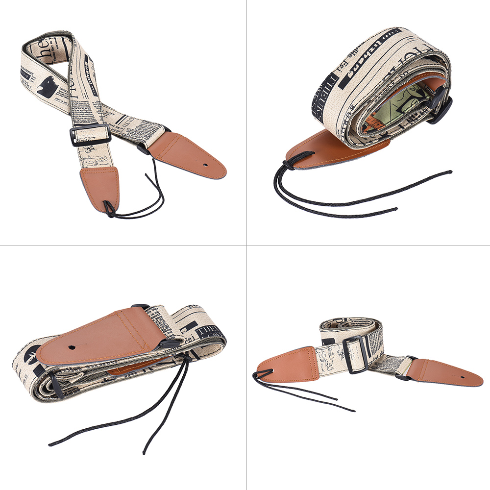 Comfortable Adjustable Guitar  - Leather Classic Strap review and price