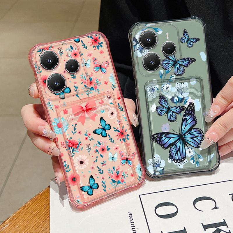 Card Slot Soft TPU Case For Xi - Xiaomi Redmi Note 13 review and price