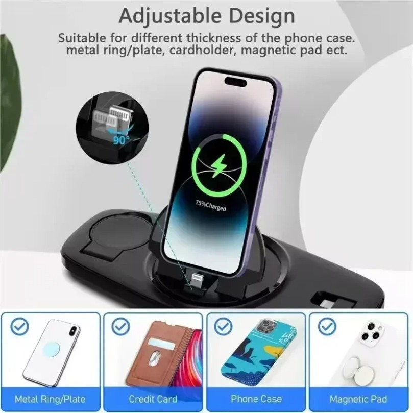 3 In 1 Fast Wireless Charger C - Smartwatch X12 review and price