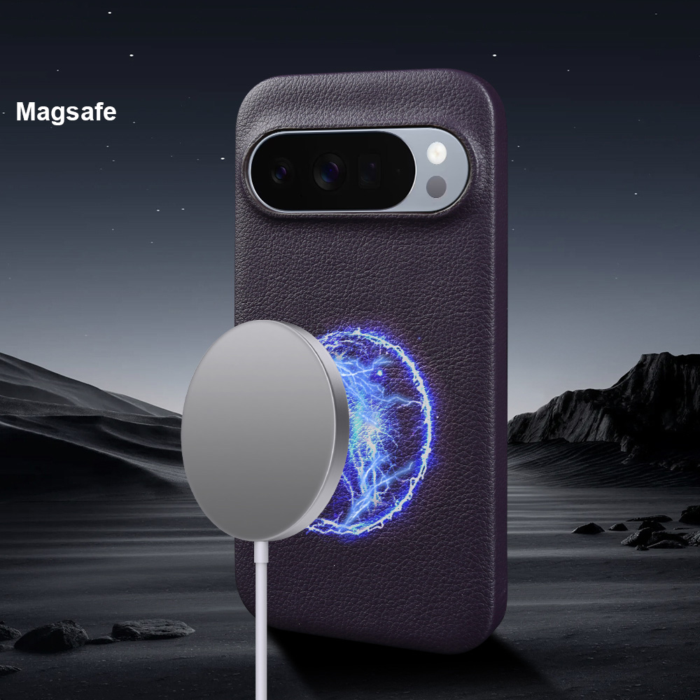 Magnetic Leather Back Cover Ca - Google Pixel 9 review and price