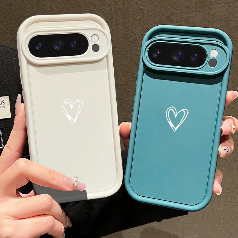 Simple Love Pattern Soft Case  - Google Pixel 9 review and price
