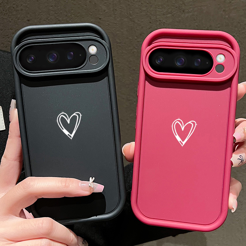Simple Love Pattern Soft Case  - Google Pixel 9 review and price