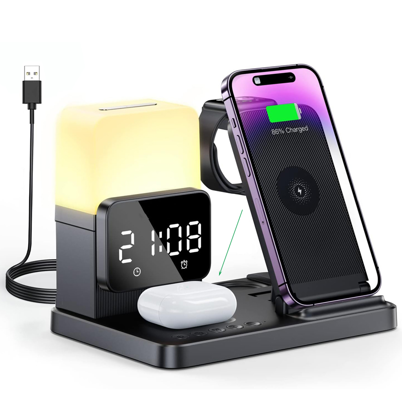 6 In 1 Foldable Lamp Wireless  - Smartwatch X12 review and price