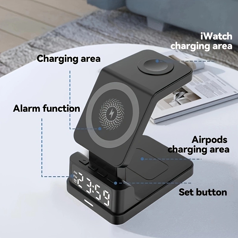 4 In 1 Magnetic Wireless Charg - Smartwatch X12 review and price