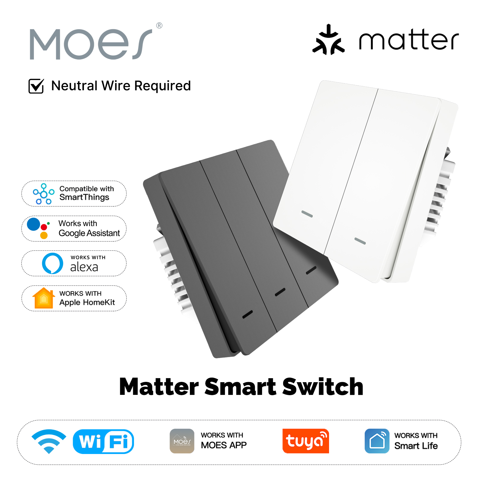 MOES Matter Tuya WiFi Smart Li - Smart Accessories review and price