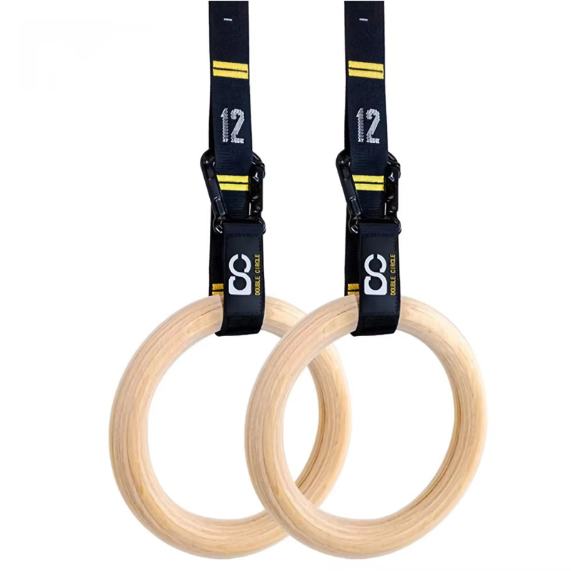 32mm Wooden Gymnastic Rings wi - Rugged Sport Strap review and price