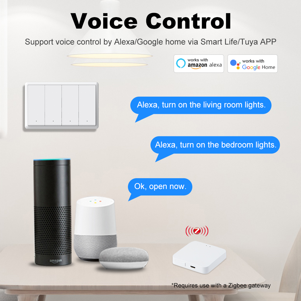 MANHOT ZigBee3.0 Smart Switch  - Smart Accessories review and price